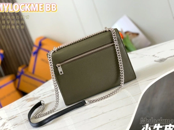 Official oldcobbler LOUIS MYLOCKME CHAIN BAG VUITTON 0711